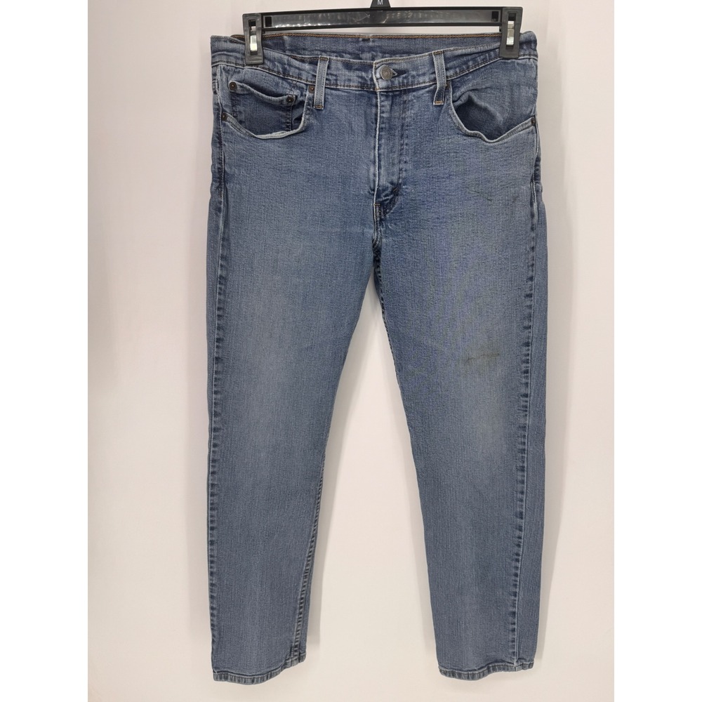 Levi's Jeans Mens 34x30 Blue 511 Slim Fit Stretch Denim Medium Wash Job Outdoor
